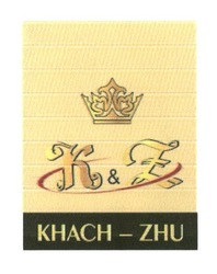 Свідоцтво торговельну марку № 279459 (заявка m201815439): k&z; kz; khach-zhu; khach zhu