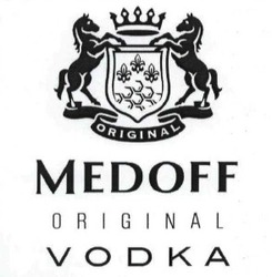 Свідоцтво торговельну марку № 238994 (заявка m201609666): medoff original vodka