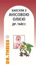 Свідоцтво торговельну марку № 319651 (заявка m202001765): dr.theiss; капсули з анісовою олією др.тайсс