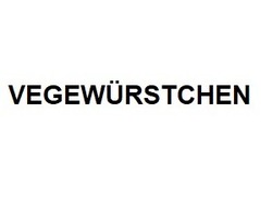Свідоцтво торговельну марку № 306224 (заявка m201923888): vegewurstchen