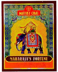 Свідоцтво торговельну марку № 38807 (заявка 2001117078): maharaja's fortune; maisky chai