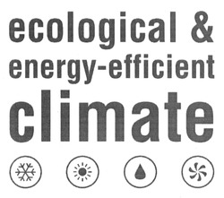 Заявка на торговельну марку № m201312551: ecological & energy-efficient climate