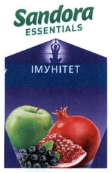 Свідоцтво торговельну марку № 240891 (заявка m201620207): імунітет; sandora essentials