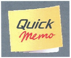 Свідоцтво торговельну марку № 180981 (заявка m201211702): quick memo; тето