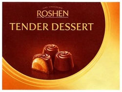 Свідоцтво торговельну марку № 261489 (заявка m201720911): roshen; tender dessert; fine chocolate