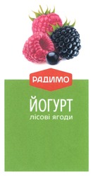 Заявка на торговельну марку № m202211698: радимо йогурт лісові ягоди