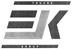 Заявка на торговельну марку № m201916675: ek; trucks group; ек