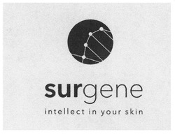 Свідоцтво торговельну марку № 284663 (заявка m201818967): surgene; sur gene; intellect in your skin