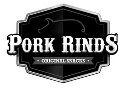 Заявка на торговельну марку № m202319895: origanal snacks; pork rinds