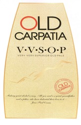 Заявка на торговельну марку № m201814373: old carpatia; vvsop; v.v.s.o.p; making great alcohol is easy; all you need is a great-grandfather and a father who have dedicated their lives to it; jean paul camus; very very superior old pale