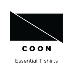 Заявка на торговельну марку № m201603538: coon; essential t-shirts