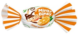Свідоцтво торговельну марку № 249641 (заявка m201626939): minky binky; filled toffee