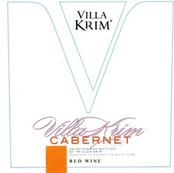 Свідоцтво торговельну марку № 303246 (заявка m201916140): cabernet; selected and bottled by tm villa krim; red wine; відібрано та розлито тм вілла крим