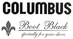 Заявка на торговельну марку № m201728832: columbus; boot black; specially for your shoes