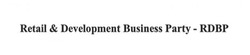 Заявка на торговельну марку № m201702972: retail & development business party - rdbp
