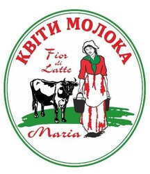 Заявка на торговельну марку № m202000708: квіти молока; fior di latte maria
