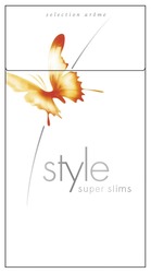 Свідоцтво торговельну марку № 129408 (заявка m200817100): style; super slims; selection arome