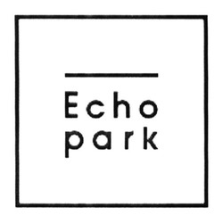 Заявка на торговельну марку № m201617539: echo park