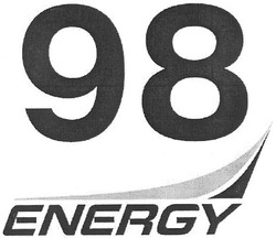 Свідоцтво торговельну марку № 134459 (заявка m201015723): 98 energy
