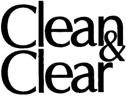 Свідоцтво торговельну марку № 66972 (заявка m200500365): clean&clear; clean & clear