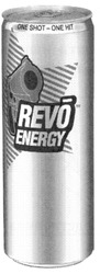 Свідоцтво торговельну марку № 148513 (заявка m201115775): revo energy; one shot - one hit