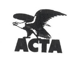 Свідоцтво торговельну марку № 314250 (заявка m202010225): acta; аста