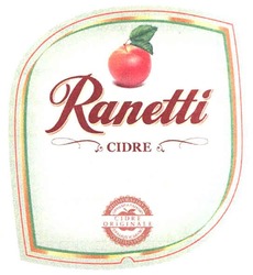 Свідоцтво торговельну марку № 160664 (заявка m201020340): cidre originale; ranetti cidre