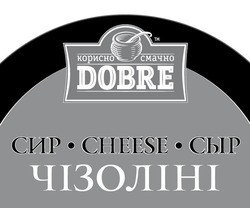 Свідоцтво торговельну марку № 291478 (заявка m201909463): dobre; cheese; сыр; сир чізоліні; корисно смачно
