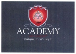 Свідоцтво торговельну марку № 286058 (заявка m201828753): academy art-atelier; academy art atelier; unique men's style; mens; aaa 1999; ааа 1999