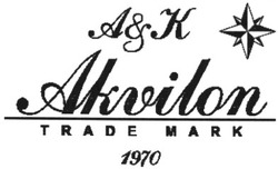 Свідоцтво торговельну марку № 69100 (заявка m200501699): akvilon; trade mark; a&k; а&к; ак; 1970