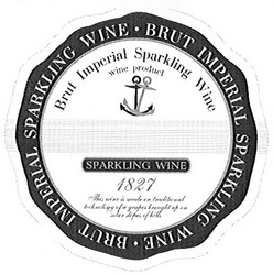 Заявка на торговельну марку № 2003077956: brut imperial sparkling wine; wine product; 1827