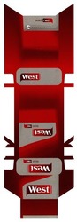 Свідоцтво торговельну марку № 278394 (заявка m201813219): west; bold red; compact+; сомраст+