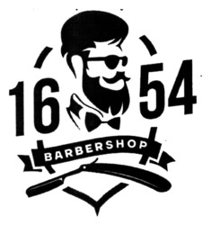 Заявка на торговельну марку № m202401814: 1654 barbershop