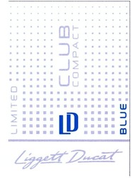 Свідоцтво торговельну марку № 228573 (заявка m201702417): ld; club compact; blue; lumited; liggett ducat