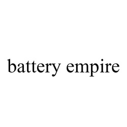 Свідоцтво торговельну марку № 322240 (заявка m202127556): battery empire