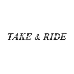 Свідоцтво торговельну марку № 322146 (заявка m202024263): take&ride