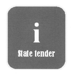 Свідоцтво торговельну марку № 192916 (заявка m201314426): і; i; state tender