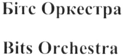 Свідоцтво торговельну марку № 324124 (заявка m202019875): bits orchestra; бітс оркестра