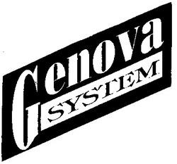 Заявка на торговельну марку № 98030837: genova; system