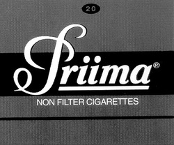 Заявка на торговельну марку № 95113149: priima; non; filter; cigarettes