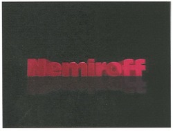 Заявка на торговельну марку № m201109991: nemiroff