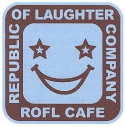 Заявка на торговельну марку № m201309207: republic of laughter company rofl cafe