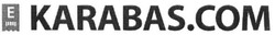 Свідоцтво торговельну марку № 281343 (заявка m201818998): karabas.com; karabas com; e; е