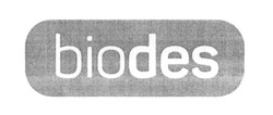 Заявка на торговельну марку № m201610612: biodes