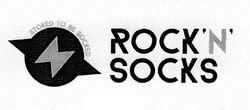 Свідоцтво торговельну марку № 305946 (заявка m201928450): stoked to be socked; rock'n' socks; rockn