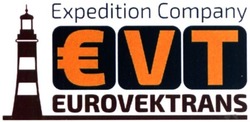 Свідоцтво торговельну марку № 326392 (заявка m202013706): eurovektrans; evt; expedition company; е; т