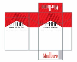 Свідоцтво торговельну марку № 312273 (заявка m202001053): 100; marlboro; years of history; selected premium tobaccos