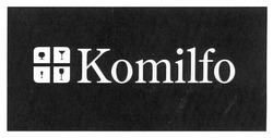 Свідоцтво торговельну марку № 168598 (заявка m201212199): komilfo