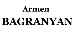 Свідоцтво торговельну марку № 266535 (заявка m201904736): armen bagranyan