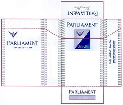Свідоцтво торговельну марку № 162542 (заявка m201210020): parliament; recessed filter; silver blue